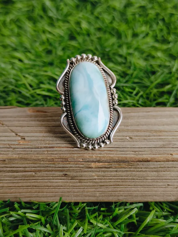 Silver_&_Light_Blue_Sterling_Silver_925_Premium_&_Elegant_Boho_Ring_For_Girls_&_Women