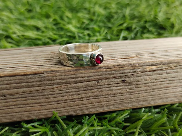 Silver_&_Red_Sterling_Silver_925_Premium_&_Elegant_Boho_Ring_For_Girls_&_Women