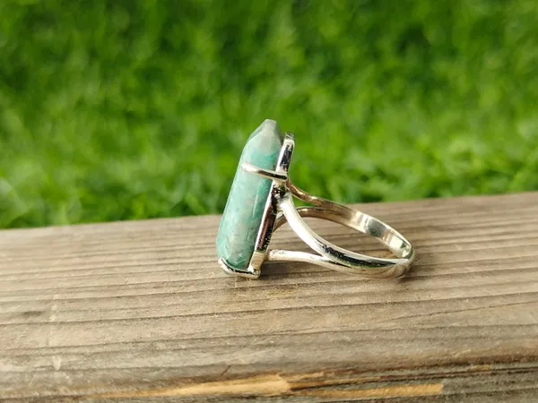 Silver_&_Light_Green_Sterling_Silver_925_Premium_&_Elegant_Boho_Ring_For_Girls_&_Women