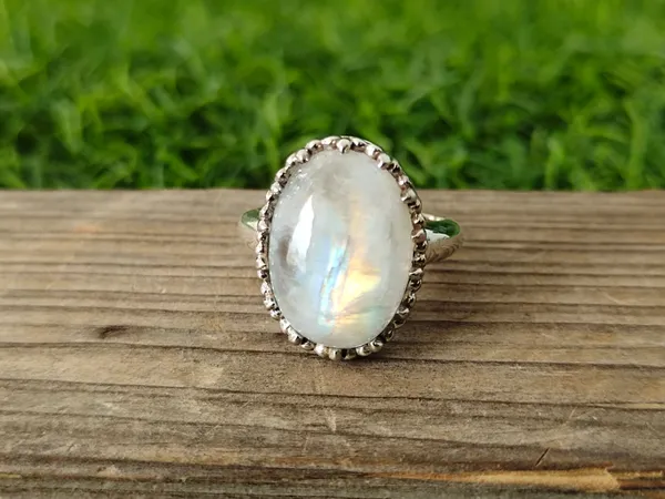 Silver_&_Multicolor_Sterling_Silver_925_Premium_&_Elegant_Boho_Ring_For_Girls_&_Women
