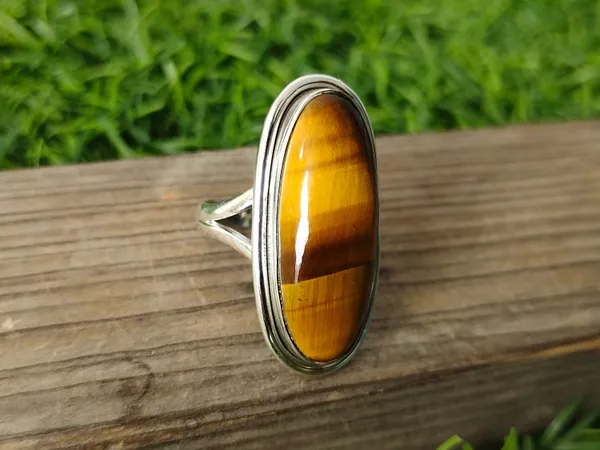 Silver_&_Brown_Sterling_Silver_925_Premium_&_Elegant_Boho_Ring_For_Girls_&_Women