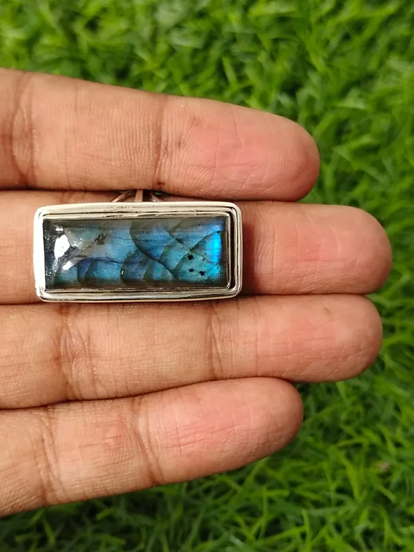 Silver_&_Blue_Sterling_Silver_925_Premium_&_Elegant_Boho_Ring_For_Girls_&_Women