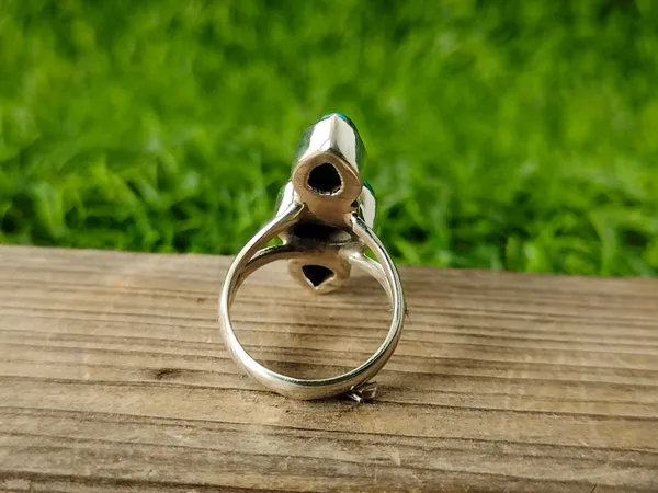 Silver_&_Golden_Sterling_Silver_925_Premium_&_Elegant_Boho_Ring_For_Girls_&_Women