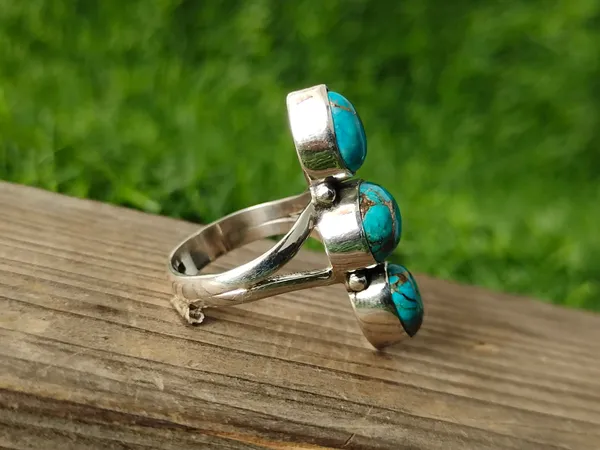 Silver_&_Golden_Sterling_Silver_925_Premium_&_Elegant_Boho_Ring_For_Girls_&_Women