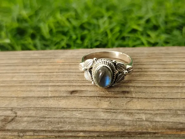Silver_&_Purple_Sterling_Silver_925_Premium_&_Elegant_Boho_Ring_For_Girls_&_Women
