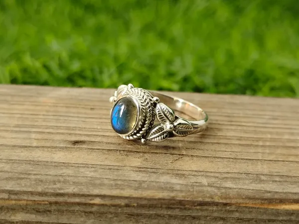 Silver_&_Purple_Sterling_Silver_925_Premium_&_Elegant_Boho_Ring_For_Girls_&_Women
