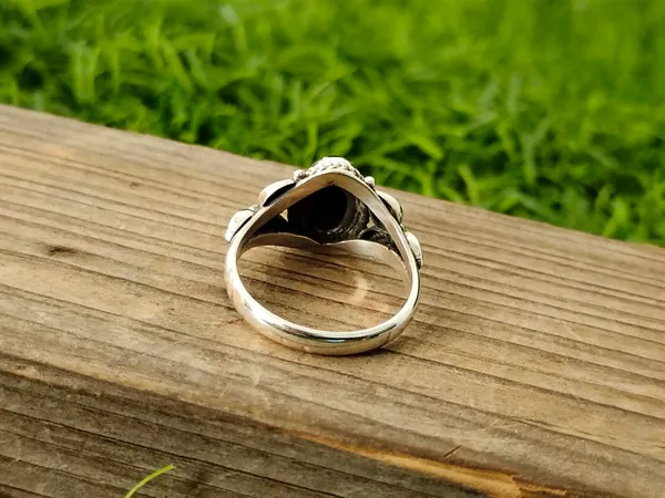 Silver_&_Black_Sterling_Silver_925_Premium_&_Elegant_Boho_Ring_For_Girls_&_Women