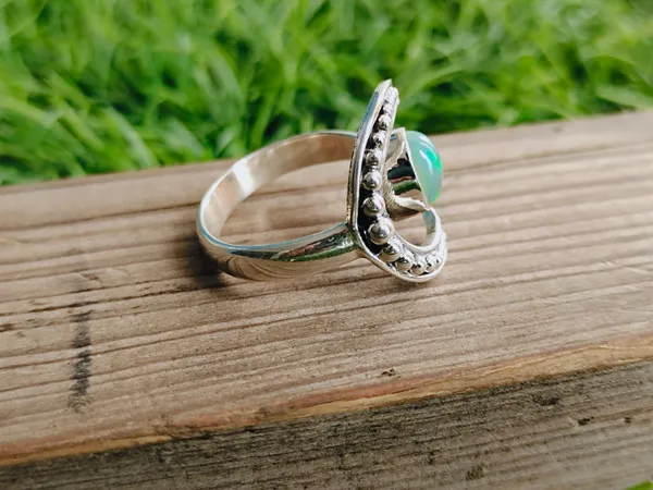 Silver_&_Multicolor_Sterling_Silver_925_Premium_&_Elegant_Boho_Ring_For_Girls_&_Women