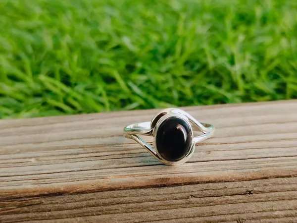 Silver_&_Black_Sterling_Silver_925_Premium_&_Elegant_Boho_Ring_For_Girls_&_Women