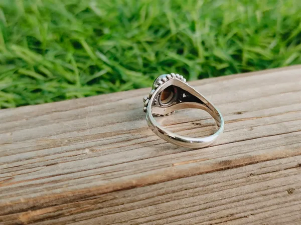 Silver_&_Brown_Sterling_Silver_925_Premium_&_Elegant_Designer_Ring_For_Girls_&_Women