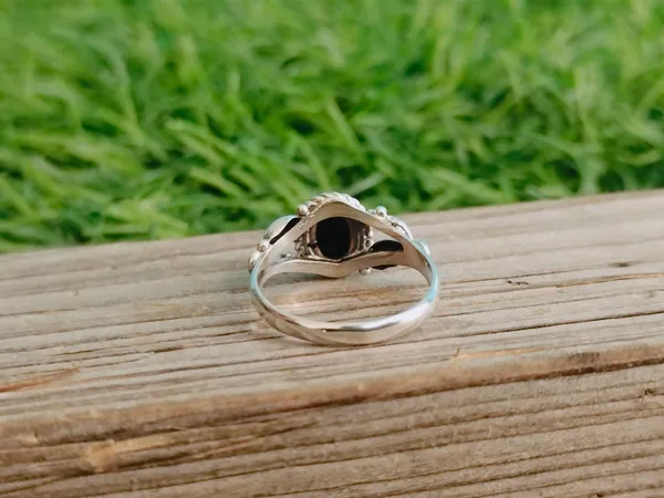 Silver_&_Black_Sterling_Silver_925_Premium_&_Elegant_Boho_Ring_For_Girls_&_Women