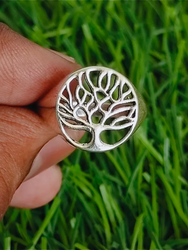 Silver_&_Silver_Sterling_Silver_925_Premium_&_Elegant_Boho_Ring_For_Girls_&_Women