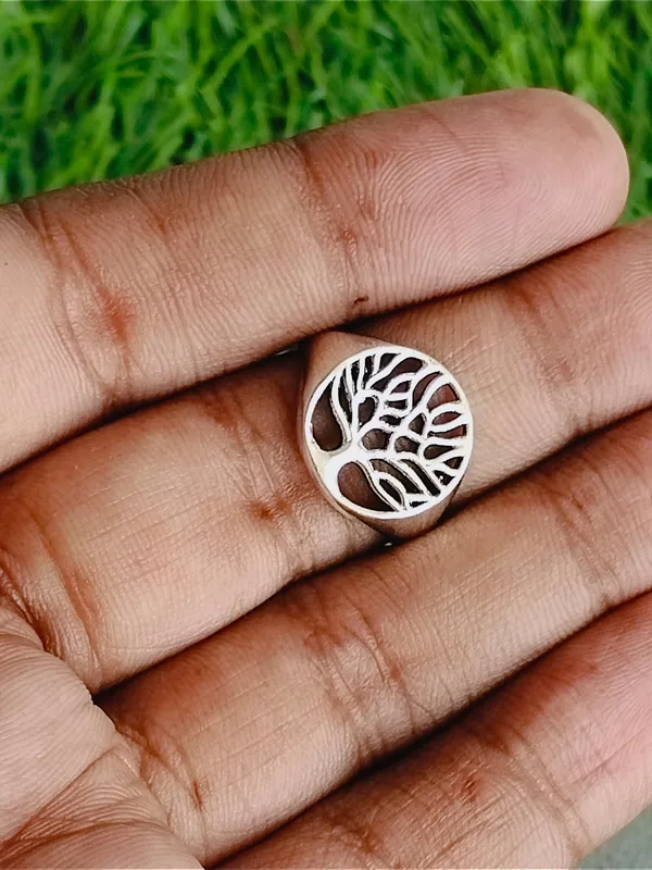 Silver_&_Silver_Sterling_Silver_925_Premium_&_Elegant_Boho_Ring_For_Girls_&_Women