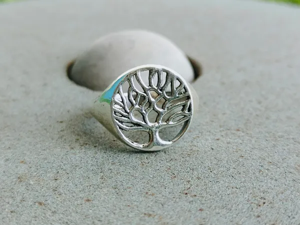 Silver_&_Silver_Sterling_Silver_925_Premium_&_Elegant_Boho_Ring_For_Girls_&_Women