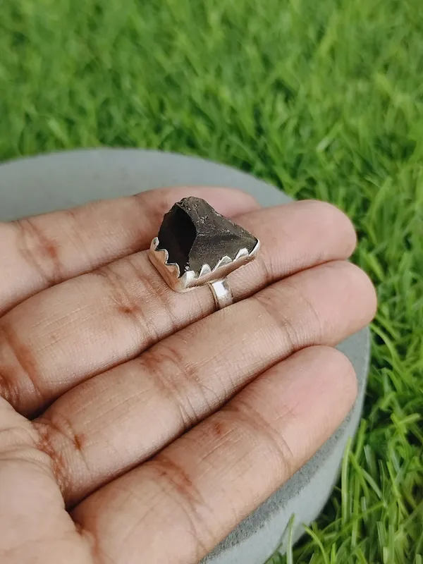 Silver_&_Brown_Sterling_Silver_925_Premium_&_Elegant_Boho_Ring_For_Girls_&_Women