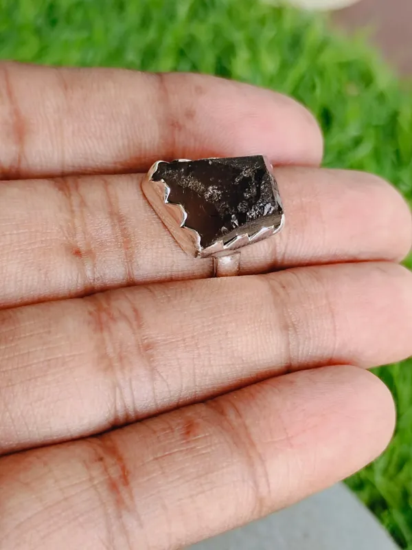 Silver_&_Brown_Sterling_Silver_925_Premium_&_Elegant_Boho_Ring_For_Girls_&_Women