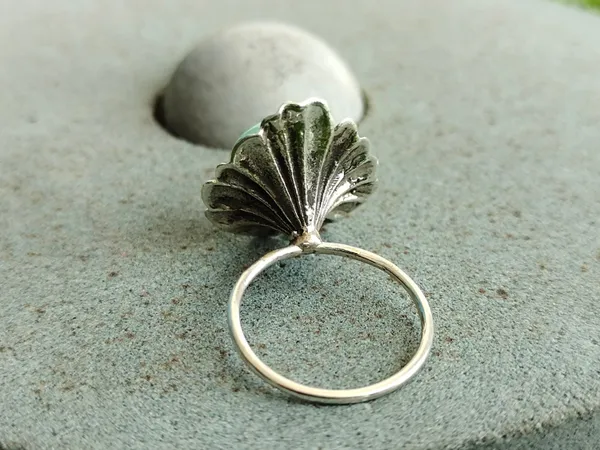 Silver_&_White_Sterling_Silver_925_Premium_&_Elegant_Boho_Ring_For_Girls_&_Women
