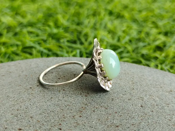 Silver_&_White_Sterling_Silver_925_Premium_&_Elegant_Boho_Ring_For_Girls_&_Women