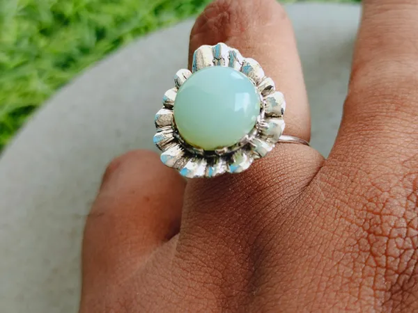 Silver_&_White_Sterling_Silver_925_Premium_&_Elegant_Boho_Ring_For_Girls_&_Women
