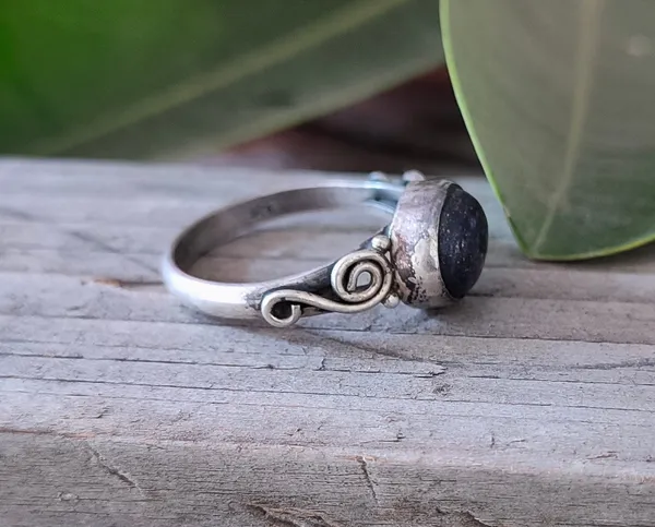 Silver_&_Blue_Sterling_Silver_925_Premium_&_Elegant_Boho_Ring_For_Girls_&_Women