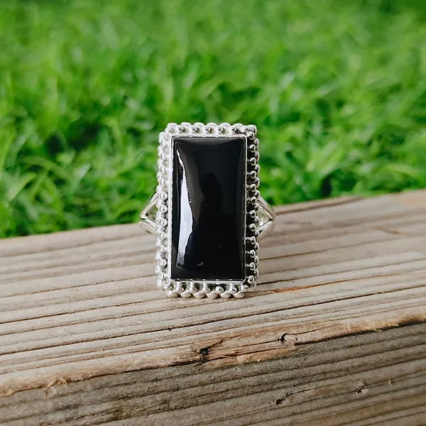 Silver_&_Black_Sterling_Silver_925_Premium_&_Elegant_Boho_Ring_For_Girls_&_Women