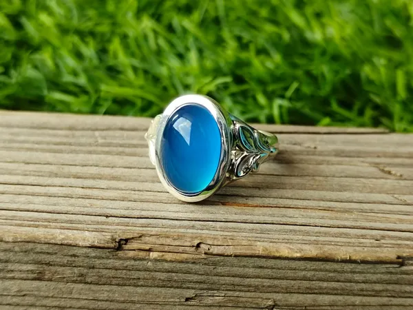 Silver_&_Blue_Sterling_Silver_925_Premium_&_Elegant_Boho_Ring_For_Girls_&_Women