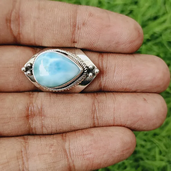 Silver_&_Blue_Sterling_Silver_925_Premium_&_Elegant_Designer_Ring_For_Girls_&_Women