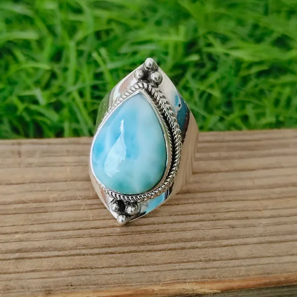 Silver_&_Blue_Sterling_Silver_925_Premium_&_Elegant_Designer_Ring_For_Girls_&_Women
