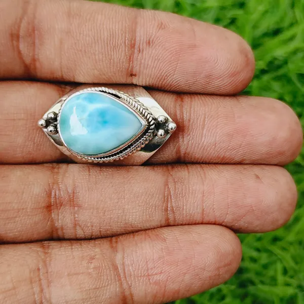 Silver_&_Blue_Sterling_Silver_925_Premium_&_Elegant_Designer_Ring_For_Girls_&_Women