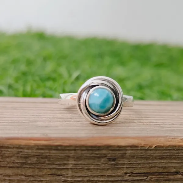Silver_&_Skyblue_Sterling_Silver_925_Premium_&_Elegant_Designer_Ring_For_Girls_&_Women