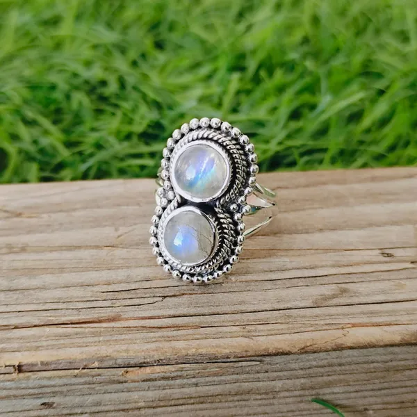Silver_&_White_Sterling_Silver_925_Premium_&_Elegant_Statement_Ring_For_Girls_&_Women
