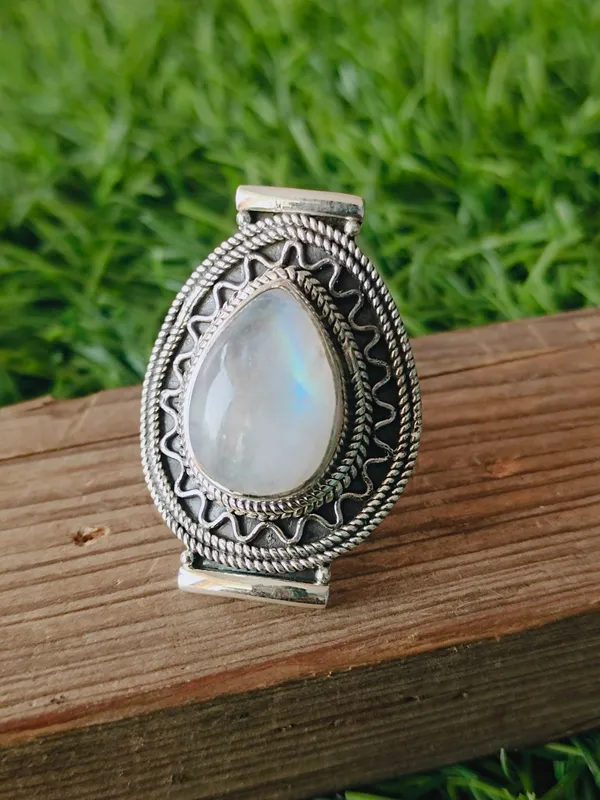 Silver_&_Multicolor_Sterling_Silver_925_Premium_&_Elegant_Boho_Ring_For_Girls_&_Women