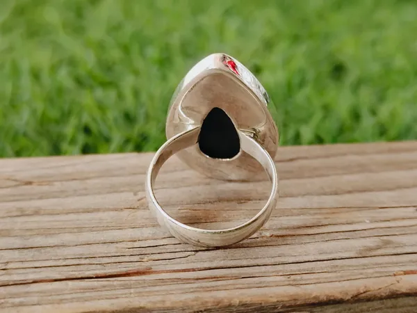 Silver_&_Black_Sterling_Silver_925_Premium_&_Elegant_Boho_Ring_For_Girls_&_Women