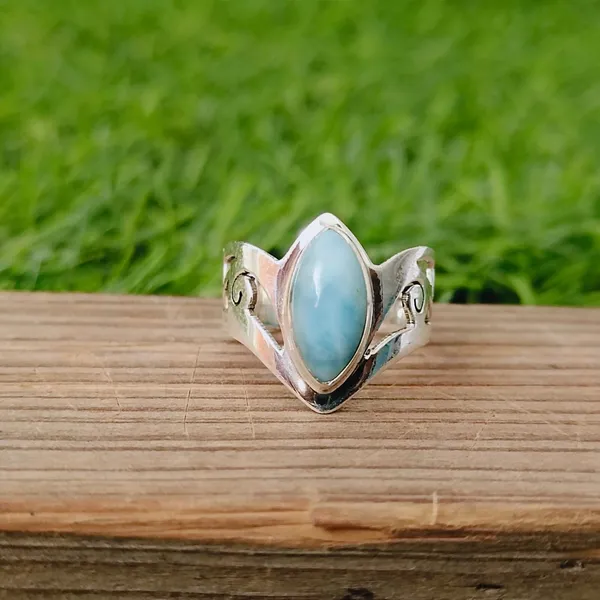 Silver_&_Sky_Blue_Sterling_Silver_925_Premium_&_Elegant_Boho_Ring_For_Girls_&_Women