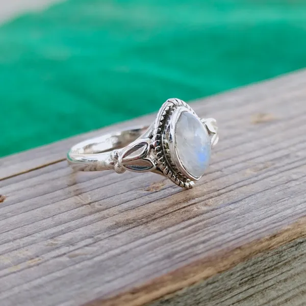 Silver_&_White_With_Blue_Sterling_Silver_925_Premium_&_Elegant_Boho_Ring_For_Girls_&_Women