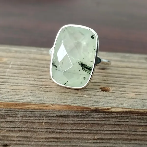 Silver_&_Green_Sterling_Silver_925_Premium_&_Elegant_Boho_Ring_For_Girls_&_Women