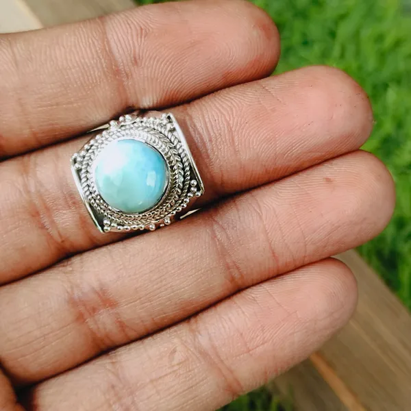 Silver_&_Skyblue_Sterling_Silver_925_Premium_&_Elegant_Designer_Ring_For_Girls_&_Women