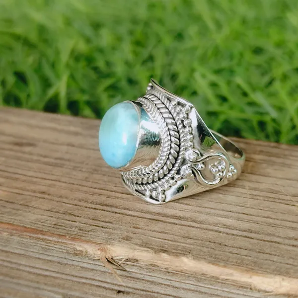 Silver_&_Skyblue_Sterling_Silver_925_Premium_&_Elegant_Designer_Ring_For_Girls_&_Women