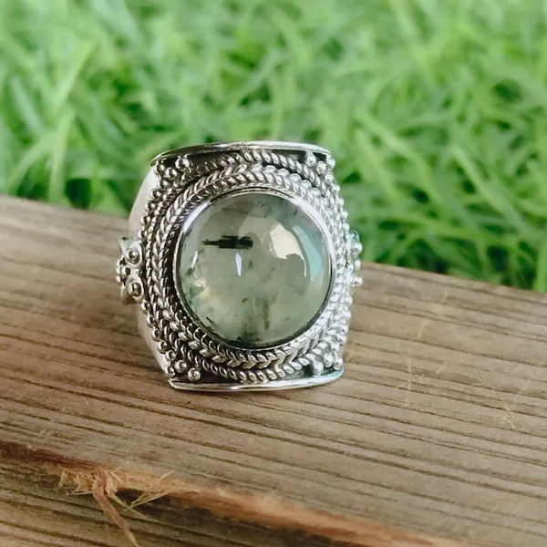 Silver_&_Rose_Pink_Sterling_Silver_925_Premium_&_Elegant_Statement_Ring_For_Girls_&_Women