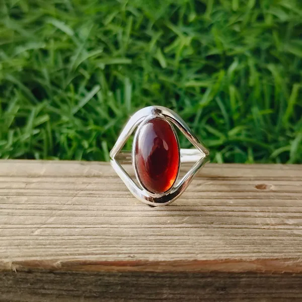 Silver_&_Red_Sterling_Silver_925_Premium_&_Elegant_Statement_Ring_For_Girls_&_Women