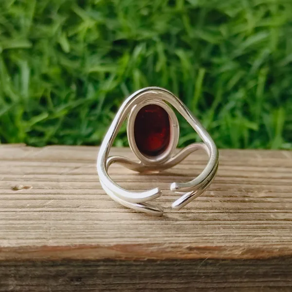 Silver_&_Red_Sterling_Silver_925_Premium_&_Elegant_Statement_Ring_For_Girls_&_Women