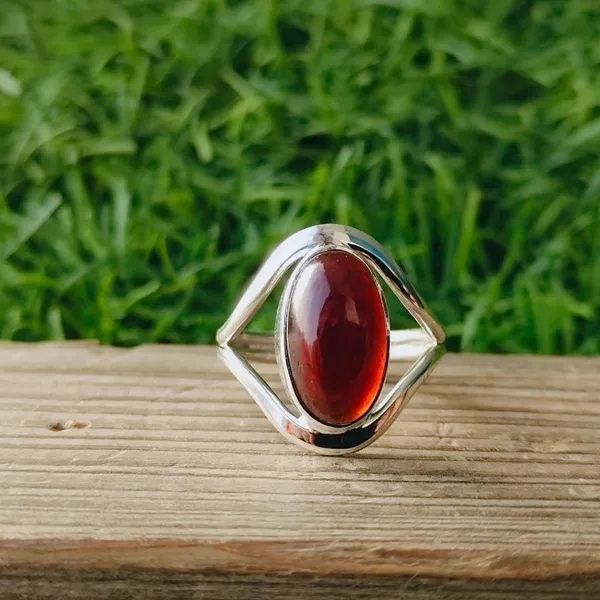 Silver_&_Red_Sterling_Silver_925_Premium_&_Elegant_Statement_Ring_For_Girls_&_Women