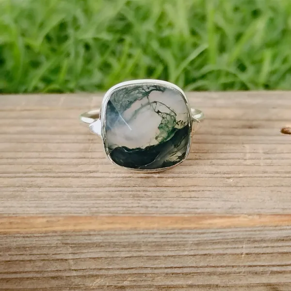 Silver_&_Green_Sterling_Silver_925_Premium_&_Elegant_Boho_Ring_For_Girls_&_Women