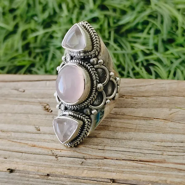 Silver_&_Pink_Sterling_Silver_925_Premium_&_Elegant_Designer_Ring_For_Girls_&_Women
