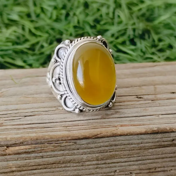 Silver_&_Yellow_Sterling_Silver_925_Premium_&_Elegant_Minimal_Ring_For_Girls_&_Women