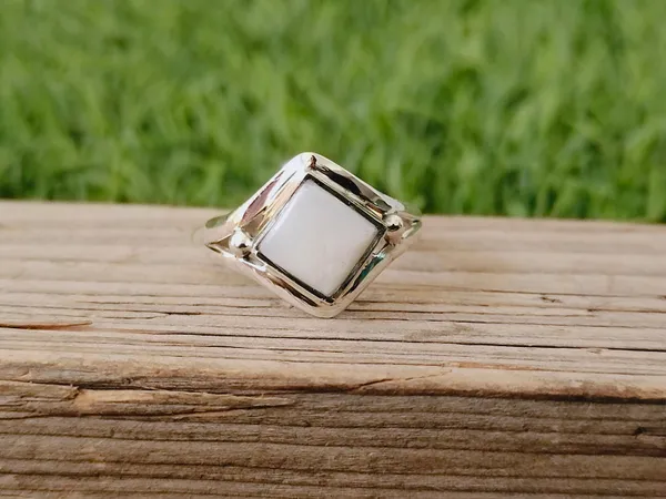 Silver_&_White_Sterling_Silver_925_Premium_&_Elegant_Boho_Ring_For_Girls_&_Women