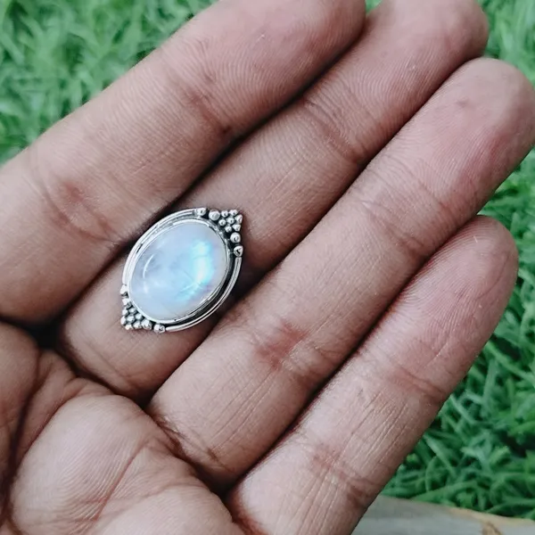Silver_&_Multicolor_Sterling_Silver_925_Premium_&_Elegant_Boho_Ring_For_Girls_&_Women