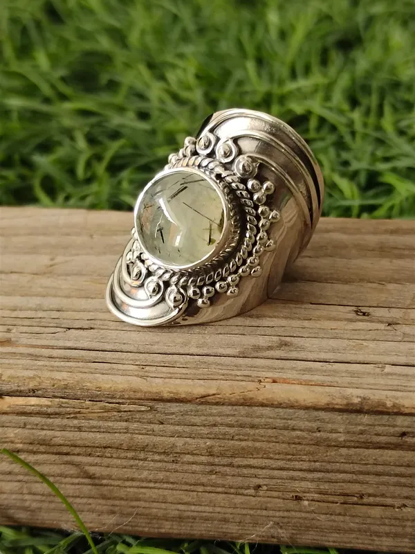 Silver_&_Rose_Pink_Sterling_Silver_925_Premium_&_Elegant_Statement_Ring_For_Girls_&_Women