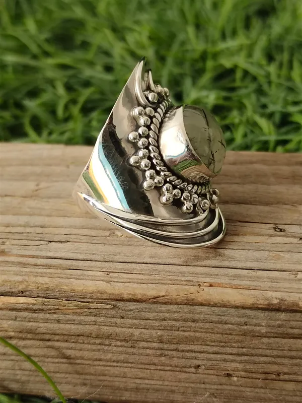 Silver_&_Rose_Pink_Sterling_Silver_925_Premium_&_Elegant_Statement_Ring_For_Girls_&_Women