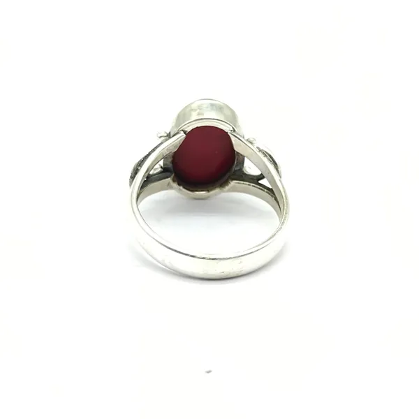 Silver_&_Red_Sterling_Silver_925_Premium_&_Elegant_Minimal_Ring_For_Girls_&_Women